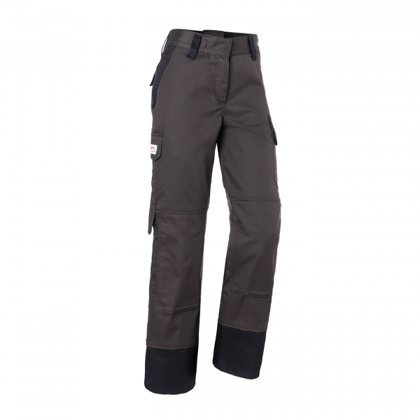 KBLER- Damenhose, PROTECTIQ, arc2, PSA 3, ca. 320 g/m, anthrazit/ schwarz