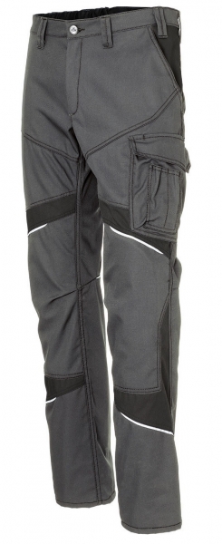 KBLER-Activiq-Cotton+-Damenbundhose, ca. 305g/m, anthrazit/schwarz