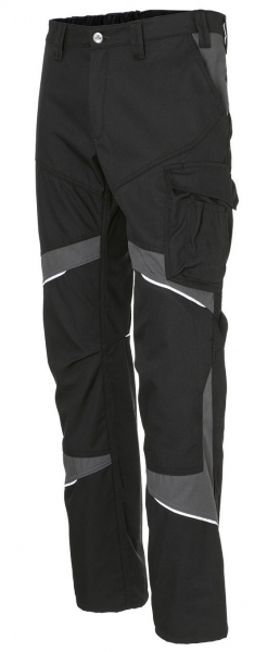 KBLER-Activiq-Cotton+-Damenbundhose, ca. 305g/m, schwarz/anthrazit