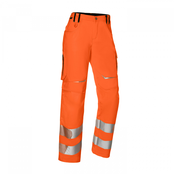 KBLER- Damenhose, REFLECTIQ, PSA 2, ca. 270 g/m, warnorange