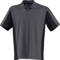 KÜBLER-Workwear-Polo-Shirt Shirt Dress, MG 190, anthrazit/schwarz