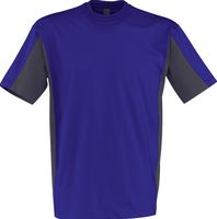 KÜBLER-Workwear-T-Shirt Shirt Dress, MG 160, kornblau/anthrazit