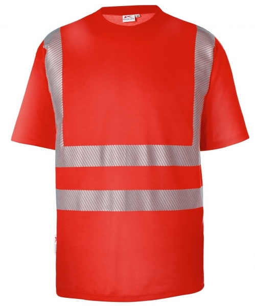 KBLER-Warn-Schutz, REFLECTIQ T-Shirt, PSA 2, ca.180g/m, warnrot