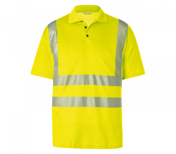 KBLER-Poloshirt REFLECTIQ, PSA 2, ca. 180 g/m, warngelb