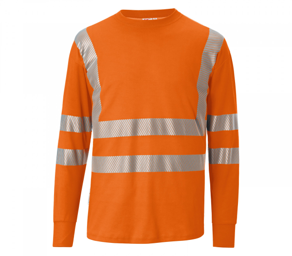 KBLER-Longsleeve REFLECTIQ, PSA 2, ca. 180 g/m, warnorange