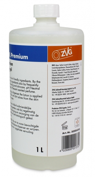 ZVG-zetClean-Hand-/Hände-Reiniger, Handwaschlotion Premium, VE: 6 Flaschen á 1.000 ml