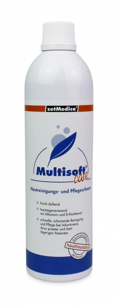 ZVG-zetClean-Hand-/Hände-Reiniger, zetClean Multisoft Care - Hautreinigungs- und Pflegeschaum, VE:  6 Flaschen a`500 ml