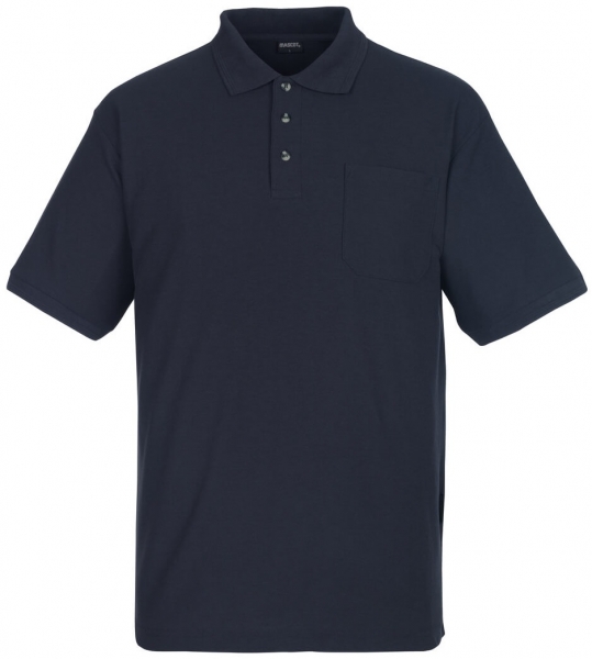 MASCOT-Workwear, Polo-Shirt, Borneo, 180 g/m², schwarzblau