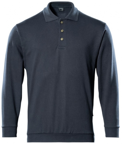 MASCOT-Workwear, Polo-Sweatshirt, Trinidad, 310 g/m, schwarzblau