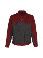 MASCOT-Workwear-Bundjacke, Arbeits-Berufs-Jacke, COMO, MG310, anthrazit/rot
