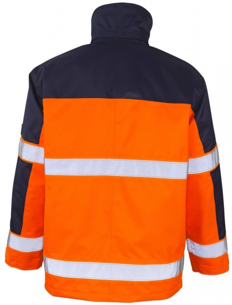 MASCOT-Workwear, Warnschutz-Jacke, Savona, 240 g/m, orange/marine