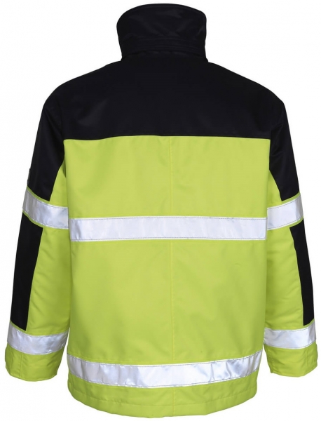MASCOT-Workwear, Warnschutz-Jacke, Savona, 240 g/m, gelb/marine