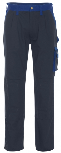 MASCOT-Workwear, Arbeits-Berufs-Bund-Hose, Palermo, 82 cm, 355 g/m, marine/kornblau