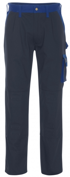 MASCOT-Workwear, Arbeits-Berufs-Bund-Hose, Palermo, 90 cm, 355 g/m, marine/kornblau