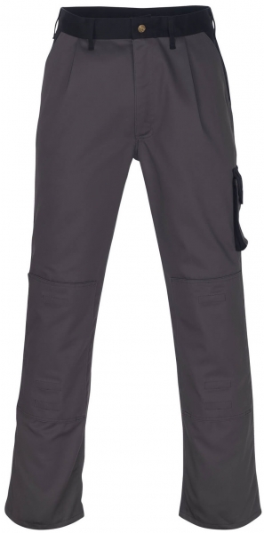 MASCOT-Workwear-Bundhose, Arbeits-Berufs-Hose, TORINO, Lg. 90 cm, MG310, anthrazit/schwarz