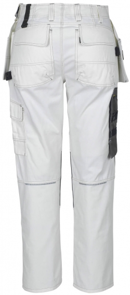 MASCOT-Workwear, Arbeits-Berufs-Bund-Hose, Atlanta, 90 cm, 355 g/m², weiß