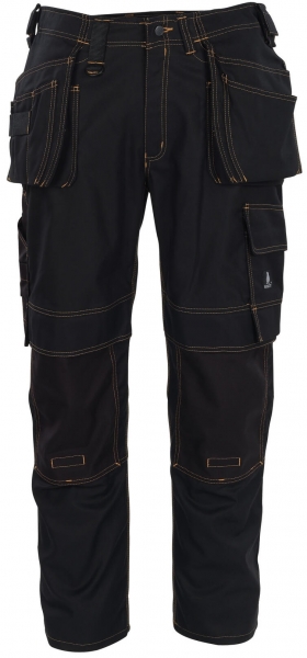 MASCOT-Workwear, Arbeits-Berufs-Bund-Hose, Almada, 76 cm, 310 g/m, schwarz