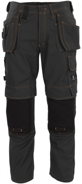 MASCOT-Workwear, Arbeits-Berufs-Bund-Hose, Almada, 76 cm, 310 g/m, dunkelanthrazit