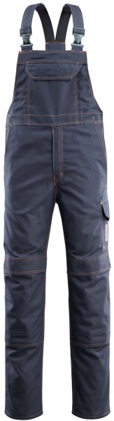 MASCOT-Workwear, Arbeits-Berufs-Latz-Hose, Freibourg, 90 cm, 320 g/m, schwarzblau