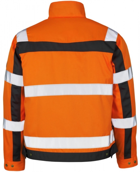 MASCOT-Workwear, Warnschutz-Jacke, Cameta, 290 g/m, orange/anthrazit