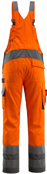 MASCOT-Workwear, Warnschutz-Latzhose, Barras, 90 cm, 290 g/m, orange/anthrazit