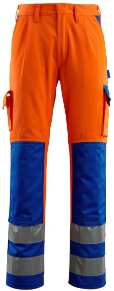 MASCOT-Warnschutz-Bundhose, Olinda, 82 cm, 290 g/m², orange/kornblau