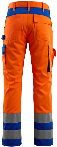MASCOT-Warnschutz-Bundhose, Olinda, 82 cm, 290 g/m, orange/kornblau