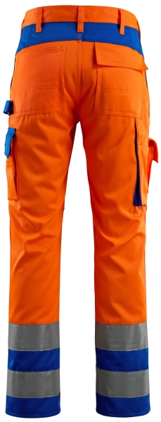 MASCOT-Warnschutz-Bundhose, Olinda, 90 cm, 290 g/m, orange/kornblau