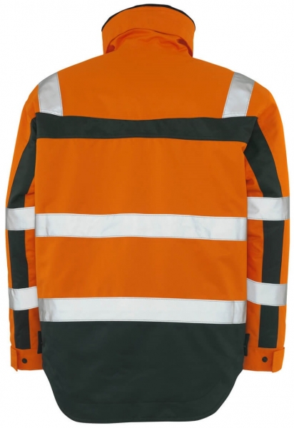 MASCOT-Workwear, Warnschutz-Pilotjacke, Teresina, 240 g/m, orange/grn