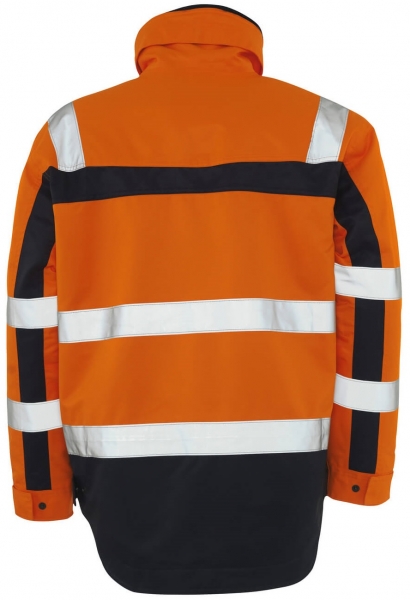 MASCOT-Workwear, Warnschutz-Pilotjacke, Teresina, 240 g/m, orange/marine