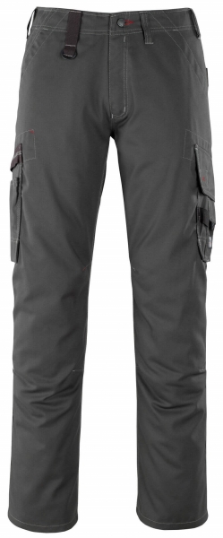 MASCOT-Workwear, Arbeits-Berufs-Bund-Hose, Rhodos, 82 cm, 260 g/m, dunkelanthrazit