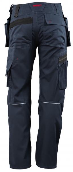 MASCOT-Workwear, Arbeits-Berufs-Bund-Hose, Lindos, 90 cm, 260 g/m², schwarzblau