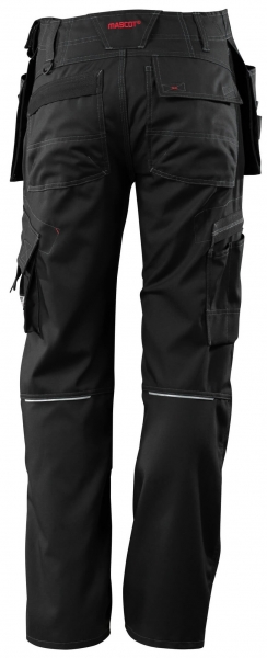 MASCOT-Workwear, Arbeits-Berufs-Bund-Hose, Lindos, 82 cm, 260 g/m, schwarz