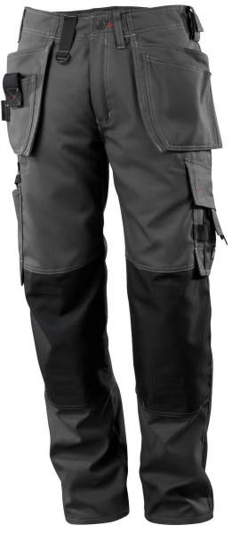 MASCOT-Workwear, Arbeits-Berufs-Bund-Hose, Lindos, 82 cm, 260 g/m, dunkelanthrazit