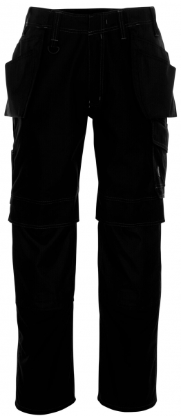 MASCOT-Workwear, Arbeits-Berufs-Bund-Hose, Springfield, 76 cm, 260 g/m, schwarz