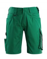MASCOT-Workwear-Arbeits-Berufs-Shorts, STUTTGART, 270 g/m², grün/schwarz