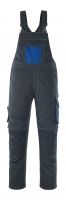 MASCOT-Workwear, Arbeits-Berufs-Latz-Hose, Leipzig, 76 cm, 340 g/m, schwarzblau/kornblau