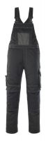 MASCOT-Workwear, Arbeits-Berufs-Latz-Hose, Leipzig, 76 cm, 340 g/m, schwarz/dunkelanthrazit