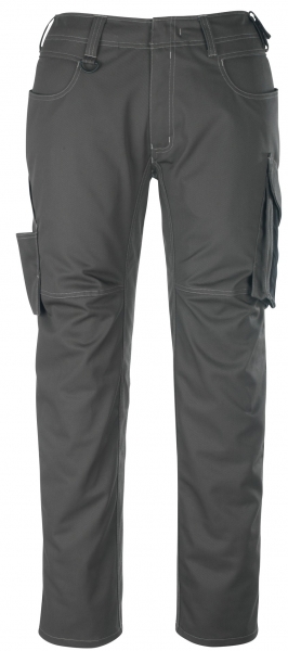 MASCOT-Workwear, Arbeits-Berufs-Bund-Hose, Dortmund, 82 cm, 340 g/m, dunkelanthrazit/schwarz