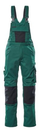 MASCOT� Augsburg, Latzhose, Gr�n/Schwarz