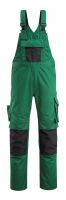 MASCOT-Workwear, Arbeits-Berufs-Latz-Hose, Augsburg, 82 cm, 270 g/m, grn/schwarz