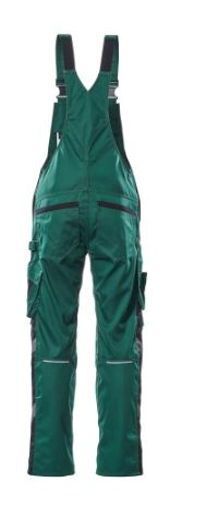 MASCOT� Augsburg, Latzhose, Gr�n/Schwarz