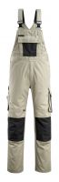 MASCOT-Workwear, Arbeits-Berufs-Latz-Hose, Augsburg, 76 cm, 270 g/m, khaki/schwarz