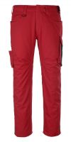 MASCOT-Workwear, Arbeits-Berufs-Bund-Hose, Oldenburg, 82 cm, 270 g/m, rot/schwarz