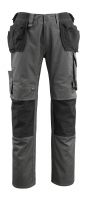 MASCOT-Workwear, Arbeits-Berufs-Bund-Hose, Bremen, 76 cm, 340 g/m, dunkelanthrazit/schwarz