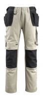 MASCOT-Workwear, Arbeits-Berufs-Bund-Hose, Bremen, 76 cm, 340 g/m, khaki/schwarz