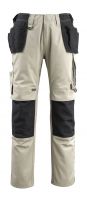 MASCOT-Workwear, Arbeits-Berufs-Bund-Hose, Bremen, 76 cm, 340 g/m, khaki/schwarz