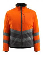 MASCOT-Warnschutz-Fleecejacke, Sheffield,  345 g/m², orange/dunkelanthrazit