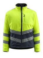 MASCOT-Warnschutz-Fleecejacke, Sheffield,  345 g/m, gelb/schwarzblau