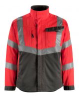 MASCOT-Warnschutzjacke, Oxford,  290 g/m, rot/dunkelanthrazit